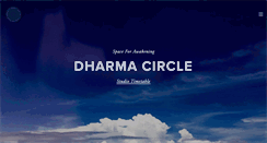 Desktop Screenshot of dharmacircle.com.au